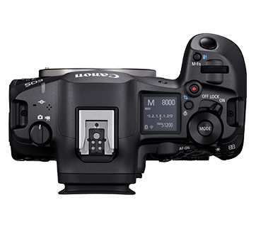 Canon R5 II Top